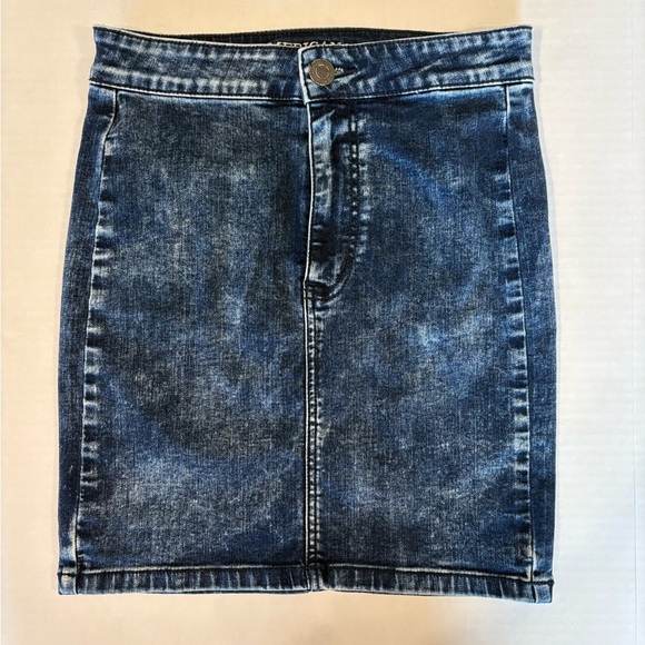 American Eagle Super Stretch denim mini jean skirt size 4 - Picture 6 of 6